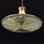 Gouden Vintage Hanglamp, Zweden 1960 thumbnail 3