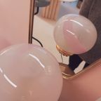 Murano Glass Pink Swirl Table Lamp thumbnail 8