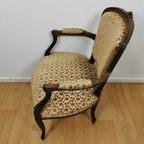 Brocante Vintage Franse Louis Xv Stoel, Fauteuil. 2405200 thumbnail 13