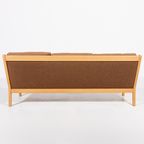 Mid-Century Hans Wegner Sofa / Bank /  3 Zitsbank Model Ge55 By Getama thumbnail 7