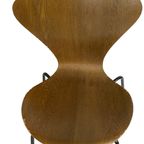 Arne Jacobsen - Fritz Hansen - Butterfly Chair (Very Early Edition) - 1967 - Dark Oak - Set Of 4 thumbnail 11