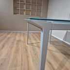 Cassina Artico 345 - Eettafel - Glas - Aluminium - Design thumbnail 7