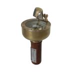 Antique - Nautical Hand-Held Magnetic Bearing Compass H. Browne Sestrel thumbnail 3
