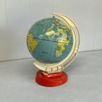 Vintage Globe Wereldbol Jaren 50/60 thumbnail 6