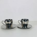 Set Espresso Inox Italy thumbnail 2