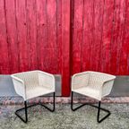 Tecta D43 Witte Slede Stoelen  (Set Van 2) thumbnail 5