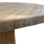 Vintage Eiken Brutalist Coffee Table / Salontafel thumbnail 5