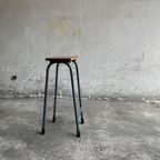 Upcycled Industrial Labratory Stool thumbnail 9