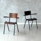 Retro Eetkamerstoelen Nieuw Schoolstoelen Armstoel Prijs Ps thumbnail 4