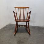 Vintage Scandinavian Modern Rocking Chair, 1960S thumbnail 4