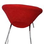 Red Designer Ufo Chair thumbnail 5