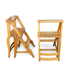 2 X Library Ladder Chair 1950s thumbnail 19