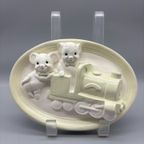 Wanddecoratie Gips Muizen Locomotief thumbnail 6