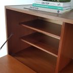 Vintage Fins Kastje Teak Fineer Secretaire thumbnail 7