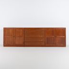 Rare Set Of 3 Teak Cabinets By Tove & Edvard Kindt-larsen For <<<brand>>>, 1950’s thumbnail 2