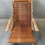 Vintage ‘chaise Longue’ Bamboe – Japandi thumbnail 7