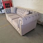 Chesterfield Bank Bahama Lichtgrijs (3-zits) thumbnail 2