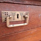 Vintage Art Deco Commode Antiek Kastje Eiken Dressoir Jr 20 thumbnail 8