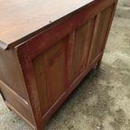 Antiek Eiken Landelijk Dressoir Commode thumbnail 9