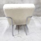 * Retro Fauteuil Met Teddy Stof Bekleed thumbnail 7