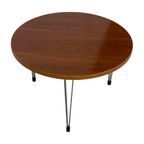 Vintage Ronde Salontafel Design Fritz Hansen Stijl thumbnail 11
