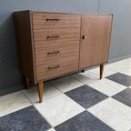 1970S Brown Sideboard Cabinet thumbnail 5