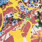 Offset Litho Naar Jackson Pollock Action Painting 93/300 Kunstdruk thumbnail 7