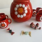 Punch Set 🍊 – Waechtersbach, West-germany Keramiek thumbnail 3