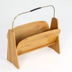 Vintage Lectuurbak 'wood' Tijdschriftenrek thumbnail 10