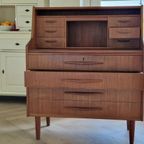 Harry Oostergard Vitage Teak Secretaire thumbnail 4