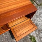 Lowboard Tvmeubel Kastje Vintage Teak Fineer thumbnail 11