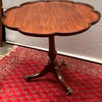 Victoriaanse Antieke Salontafel Of Thee Tafeltje. thumbnail 5