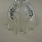 Vintage Lampenkap Holophane Glas Helder thumbnail 4
