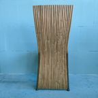Rattan Vintage Eetkamerstoelen Unieke Set Van 6 thumbnail 6