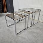 Vintage Mimiset Nesttables Chroom Goud 23K thumbnail 6