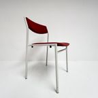 Set Van 4 Stapelbare Stoelen Van Gijs van der Sluis, 1970's thumbnail 7
