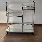 Vintage Barcart, Trolley, Serveertafel thumbnail 5