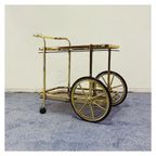 Vintage Bar-Cart Goud thumbnail 2