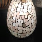 Oosterse Mozaïek-Lamp Tafellamp Egg-Lamp Wit Glas thumbnail 6