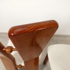 70'S Brutalist Dining Chairs - Bouclé Fabric thumbnail 22