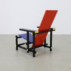 Dutch Bauhaus Lounge Chair In The Style Of Gerrit Rietveld thumbnail 6