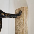 Artdeco Gips Beeld Antiek Beeld Herdershond thumbnail 9