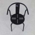 6x Postmoderne Eetkamerstoelen Vintage IKEA 1980s thumbnail 7