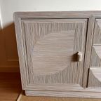 Mid Century Rotan Sideboard Dressoir Vintage thumbnail 6