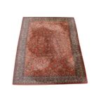 Erg Leuk Vloerkleed/ Tapijt In Oosterse Stijl Met Onder Andere Oudroze En Rode Tinten 298x201cm thumbnail 3