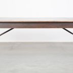 Prachtige Antieke Engelse Pinewood Kloostertafel Uit De 19E Eeuw Met Mooie Originele Details thumbnail 6