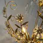 Xl Gemerkte Swarovski Kroonluchter Hanglamp Bloemen Kristal thumbnail 5