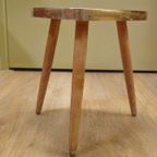 Vintage Plantentafeltje Tafeltje Bijzettafeltje Tafel Roze thumbnail 4