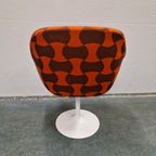 Jaren 70 Tulpstoel Oranje Fauteuil Spaceage Stoel thumbnail 12