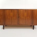 Vintage Deens Dressoir Palissander Hout Kast Tv Meubel thumbnail 8
